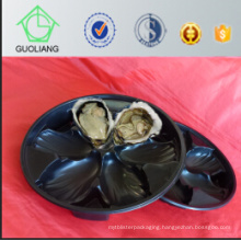 China Professional Manufacturer and Exporter Global Wholesale U. S. Market Popular Blister Process Type Plastic Flat Stackable Plastic Oyster Tray